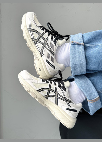 Кросівки жіночі Asics Gel Venture 6 White Beige Brown | Асікс Гель-Вентуре 6 білі No Brand білі демісезони (340916011)