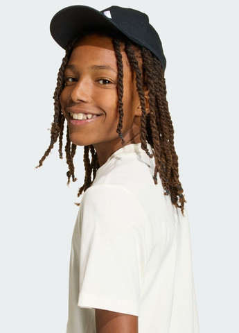 Біла демісезонна футболка stadium lettering adidas