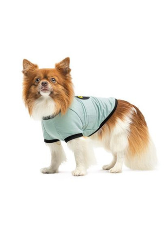 Футболка Oscar для собак бавовна трикотаж рібана блакитна (*) Pet Fashion (323219735)