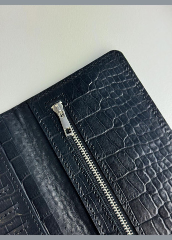 Кошелек мужской из натуральной кожи тиснение крокодил No Brand (327435627)