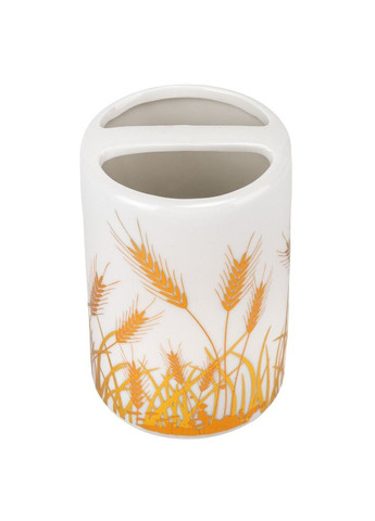 Набор для ванной комнаты 4 предмета Золотой колосок керамика 9190-016 No Brand (346530666)