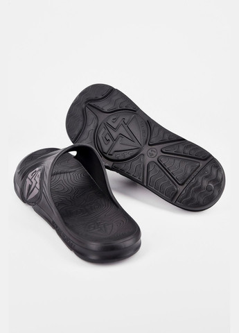Шльопанці чоловічі піна чорного кольору Let's Shop (322897675)