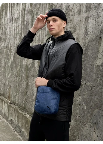 Барсетка Puma синій меланж # - (395674175)