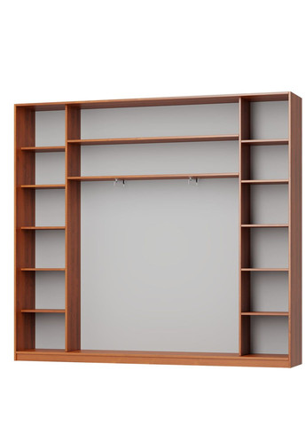 Шафа-купе тридверна Комбо AL 3ДСП 270x45x240 см Аляска сірий (MBS-2091) MebelStar (346288578)