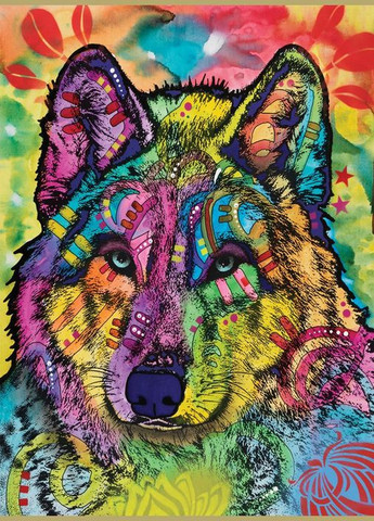 Пазл Пильний погляд вовка 1000 елементів Anatolian (342717662)