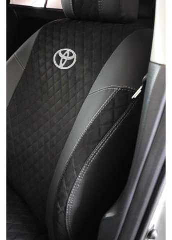 Авточохли Toyota Corolla 2006-2012 (Екошкіра + Антара) Чохли в салон EMC ELEGANT (398185897)