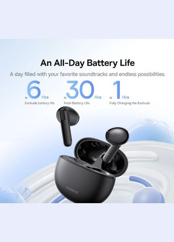 Беспроводные Bluetooth наушники Bowie E12 White Baseus (297869087)