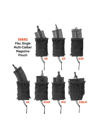 Итог для магазина MultiCam® Flex Single Multi Caliber Mag Cover Pouch 5.11 Tactical (315878391)