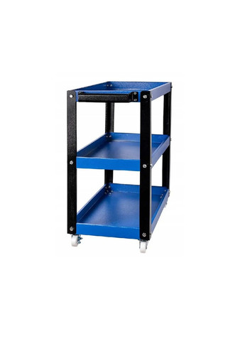 Тележка тумба для мастерской с 3 полками эргономичной привинчивающейся ручкой на 4 колесиках 78,4х66,3х35 см (479617-Prob) Unbranded (322498176)