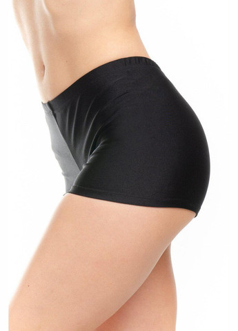 Шорты спортивные из глянцевого бифлекса S черные Opt-kolo (286330495)