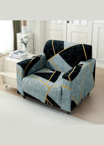 Чехол на кресло универсальный трикотажный 013 Love You (306459504)