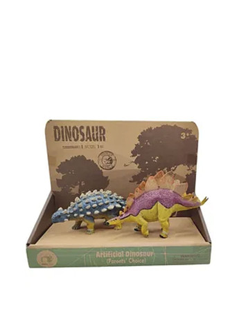 Набір іграшкових динозаврів колір різнокольоровий CB-00271709 No Brand (319115358)