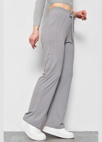 Штани жіночі розкльошені сірого кольору Let's Shop (289456780)