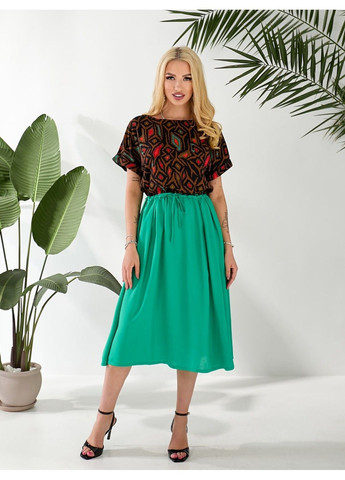 Зеленое платье 200855/2 DIA COSA