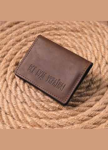 Зручна обкладинка на автодокументи у вінтажній шкірі Україна коричнева 16710 Grande Pelle (362418289)