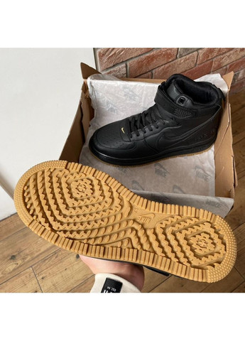 Черные демисезонные кроссовки мужские nike gore-tex brown найк No Brand