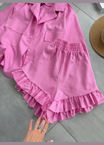 Розовый женский костюм No Brand (347641385)