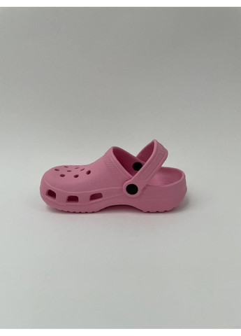 Детские летние кроксы розовые Luck Line (365820226)