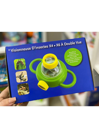 Контейнер для насекомых с увеличительными стеклами 4x 6x EDU-Toys (297129585)