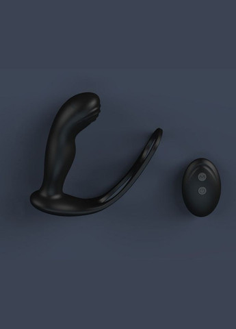 Вібромасажер простати з подвійним ерекційним кільцем, масажер для чоловіків, лікування простатиту чоловічий вібратор No Brand (314874617)