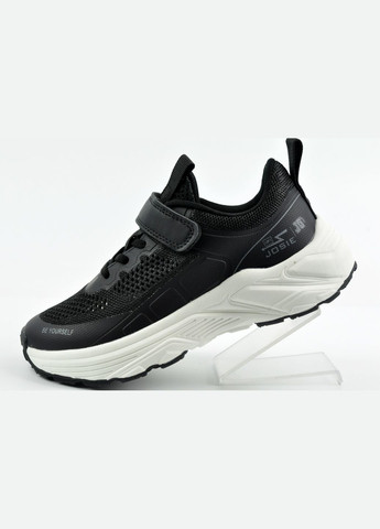 Чорно-білі літні кросівки дитячі Jong Golf