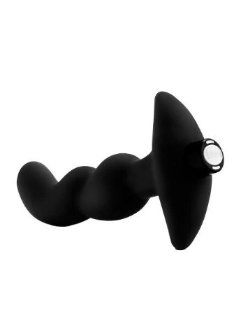 Массажер простаты Anal Adventures Platinum Silicone Vibrating Blush (383118032)