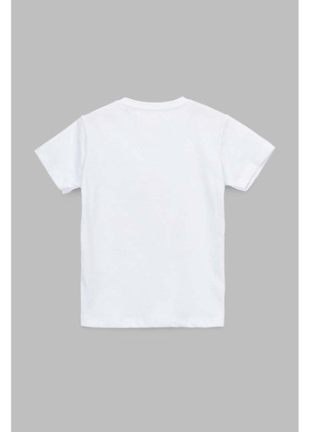 Белая демисезонная футболка Ecrin