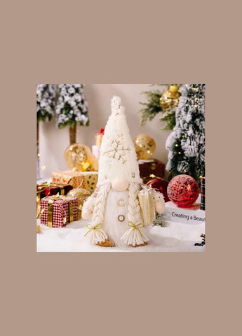 Новорічний Гном Різдвяний Ельф світиться Набір Хлопчик та Дівчинка No Brand (306554850)