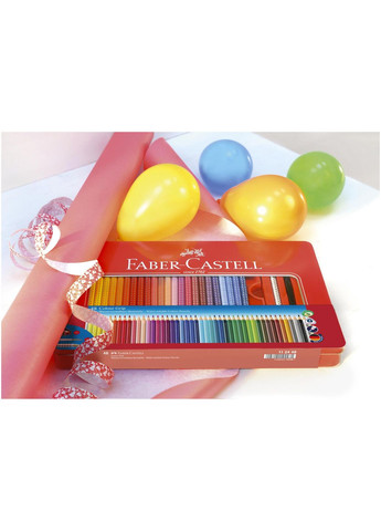Набір олівців 48 кол. FABER CASTELL Grip 2001 акварельні тригранні + аксесуари Faber-Castell (284723149)