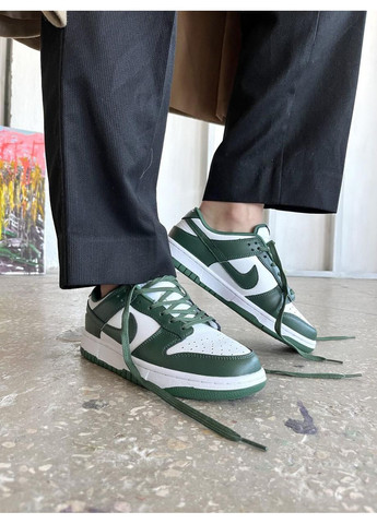 Сірі Осінні кросівки чоловічі nike dunk low varsity green найк сб данк No Brand