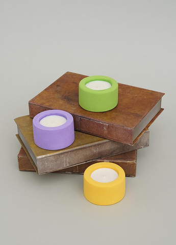 Подарочный набор ЭКО свечей, аромат Зеленое яблоко Svich Shop 3 (282720018)