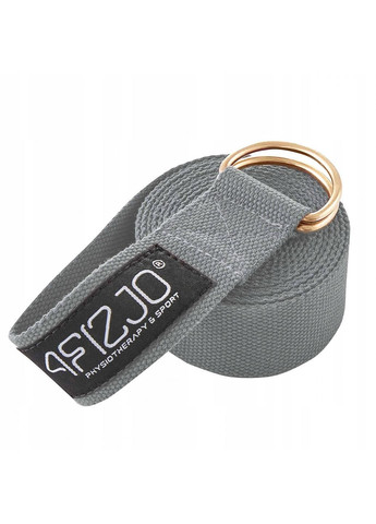 Ремінь для йоги 300 см 4FJ0525 Grey 4FIZJO (289715884)