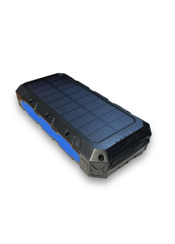 УМБ із сонячною панеллю HDL-531 30000 mAh Wireless Solar Power Charger, Black-Blue VHG (361111420)