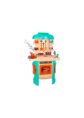 Дитяча ігрова кухня підсвічування "Кухня" (світло, звук, пара, 29 аксесуарів) 61х60х48 см ТехноК (289364197)