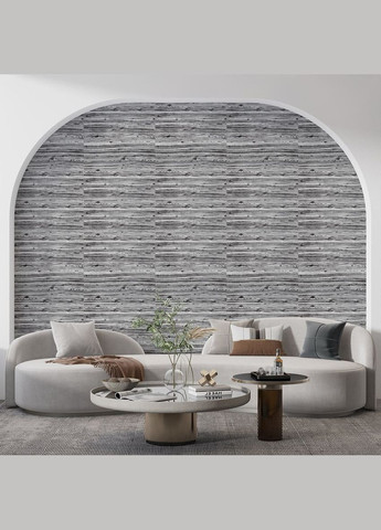 Самоклеющаяся 3D панель под дерево цвета зебры 20000х700х3мм Sticker Wall (298284641)