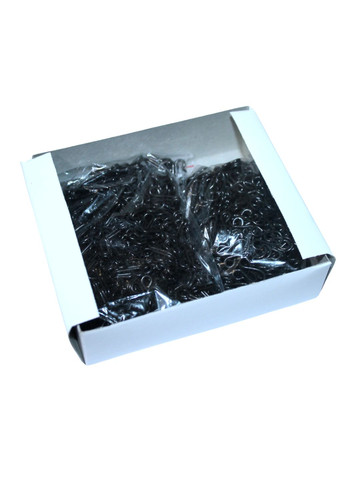 Гачки пришивні чорні №9/28мм/220пар FROM FACTORY KRB (339105098)