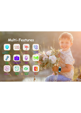 Дитячий розумний годинник Puhiuyoi Q16 GPS SIM 2G No Brand (356775901)