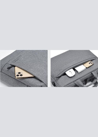 Сумка для ноутбука або документів протиударна 15,6-17" Dumantu Бордова ( код: IBN017R ) Digital (325449302)