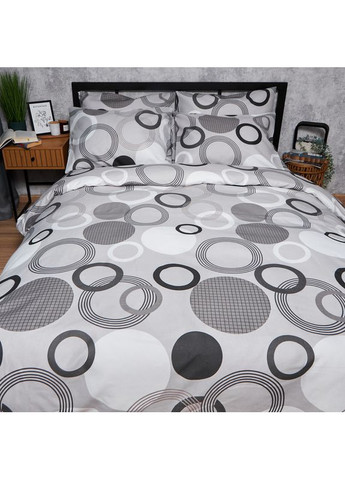 Комплект постільної білизни Микросатин Premium «» King Size 220x240 наволочки 2х70х70 (MS-820007982) Moon&Star Orbit Elegance (356116644)