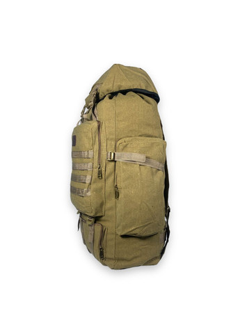 Рюкзак тактический 50 л, одно отделение на стяжке, дополнительные карманы, размер: 70*35*20 см, койот Y.C.Daishu (285814744)