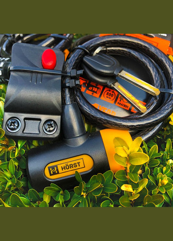 Велосипедний замок 80 см (HRV5-10/800) Horst (301084622)