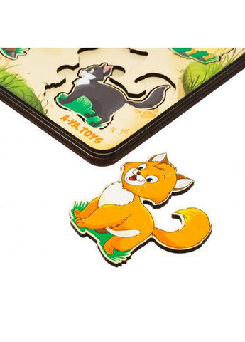 Вкладыши больше – меньше "Семья – домашние животные" (папа – мама – малыш) Ань-Янь (339100921)