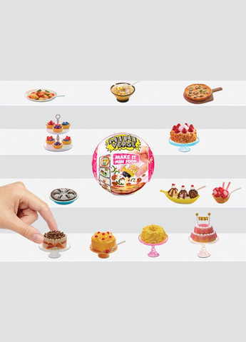 Ігровий набір для творчості Створи вечерю MGA's Miniverse 591825 серії "Mini Food" No Brand (326841318)