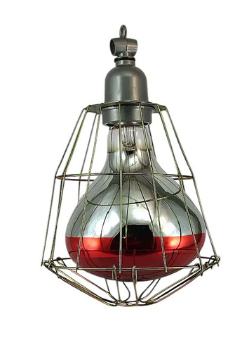 Світильник для інфрачервоної лампи ІКЗК R80 - R125 E27 для обігріву тварин та птахів без лампи Господар (332786749)