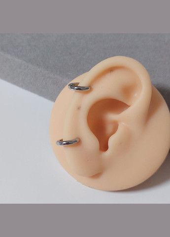 Серьга кольцо 8 мм (1шт) для хрящика, хеликса MK1175-1 DeKolie (316132234)