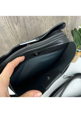 Жіноча сумка замшева стиль Zara, сумочка Зара чорна натуральна замша No Brand (393667084)