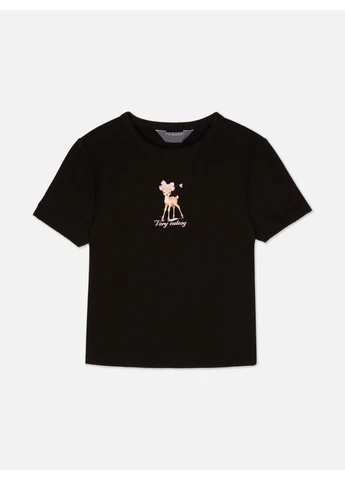 Топ лето,черный с принтом, Primark (397561201)