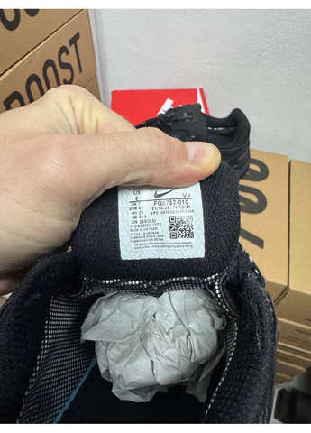 Черные всесезонные кроссовки nike p-6000 black термо No Brand