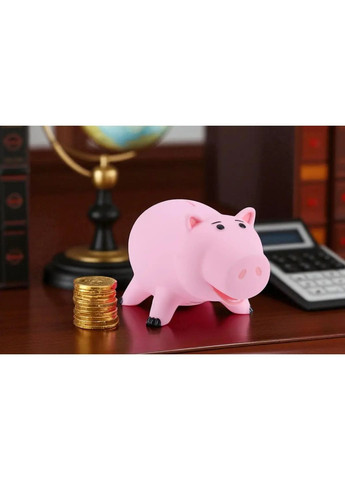 Скарбничка Hamm 20 см Toy Story, рожева свинка Piggly Bank з пластику, копілка для дітей та колекції No Brand (362682265)