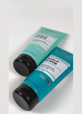 Скраб для кожи головы детоксикация и успокоение 200 мл REVUELE Скраб для шкіри голови (317572495)